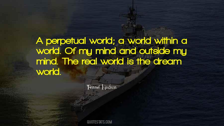 Quotes About The Dream World #288546