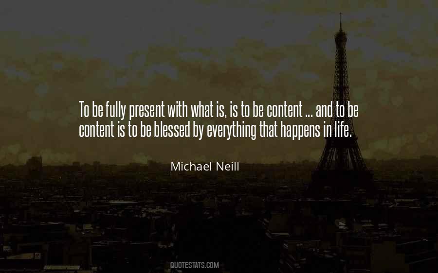 Quotes About Being Content #245254