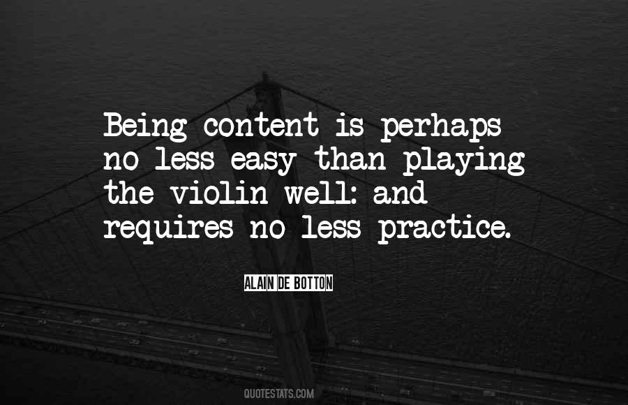 Quotes About Being Content #252202