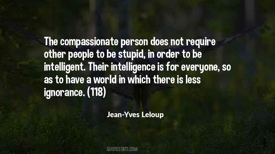 Quotes About A Compassionate Person #235673