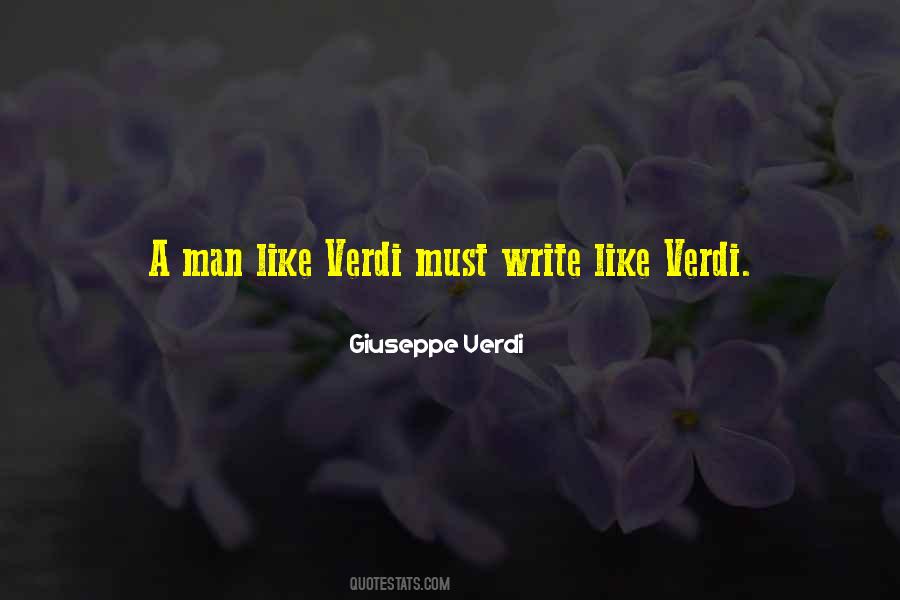 Quotes About Verdi #66793