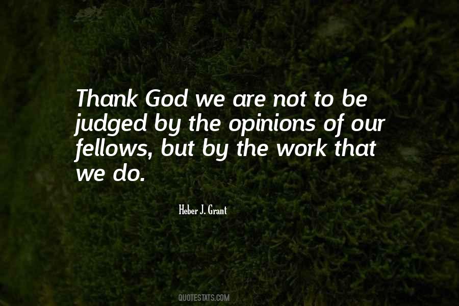 To Thank God Quotes #104575