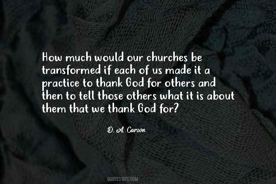 To Thank God Quotes #1462619