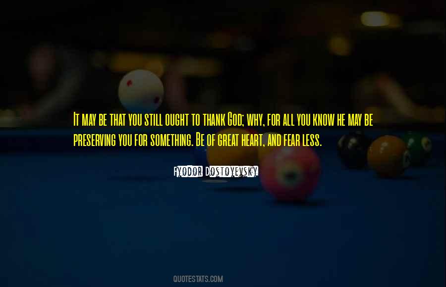 To Thank God Quotes #699718