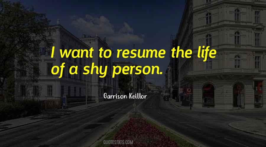 A Resume Quotes #1111513