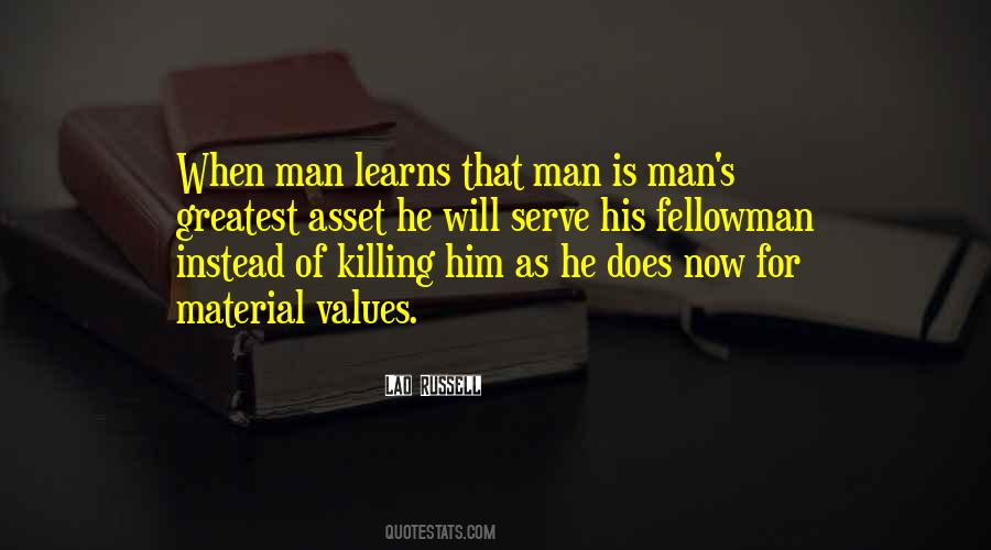 Man S Will Quotes #46893