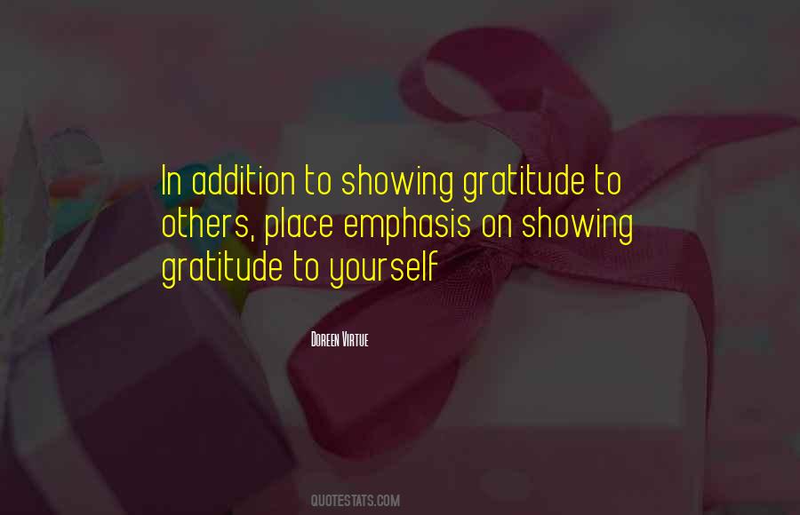 Quotes About Showing Gratitude #1135520