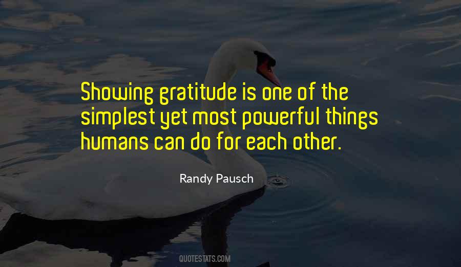 Quotes About Showing Gratitude #35278