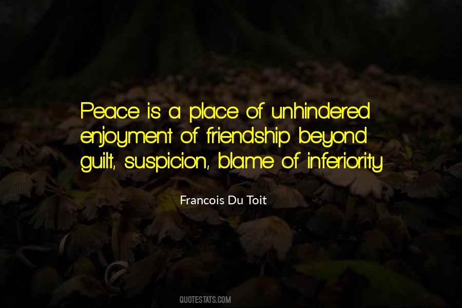 Quotes About A Place Of Peace #48056