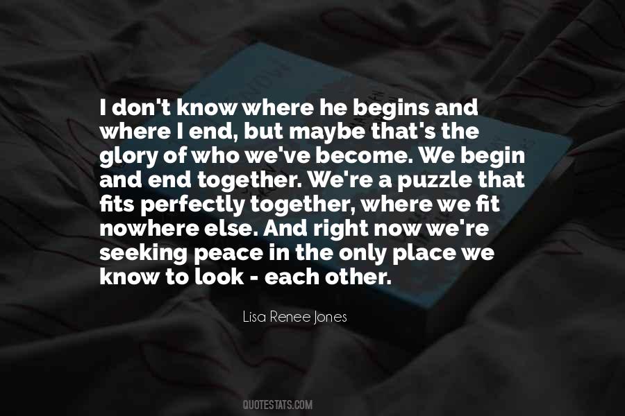 Quotes About A Place Of Peace #480787