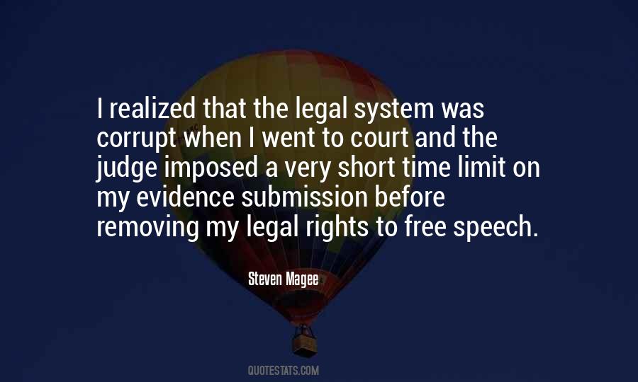 Quotes About Our Court System #1526924