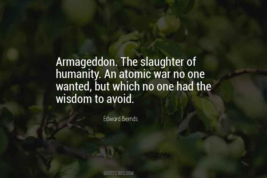 Quotes About Armageddon #1212309