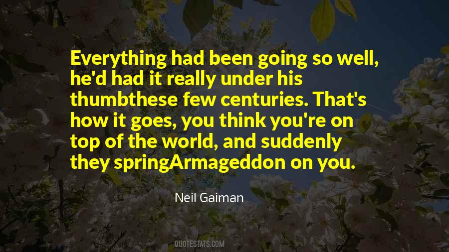 Quotes About Armageddon #1423332