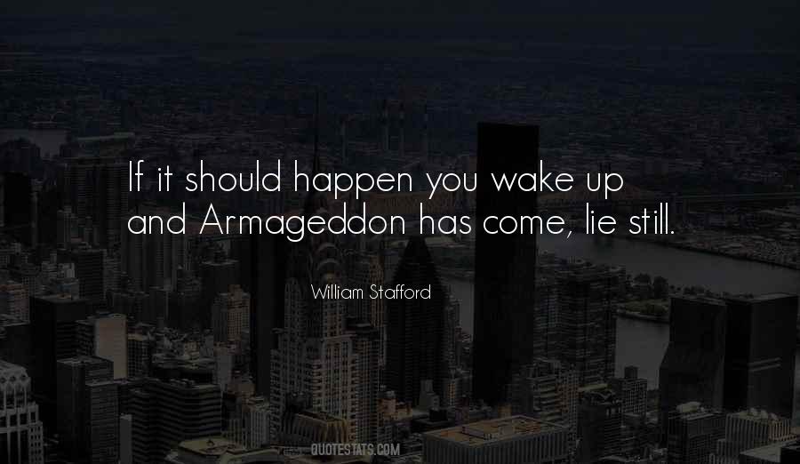 Quotes About Armageddon #1458341