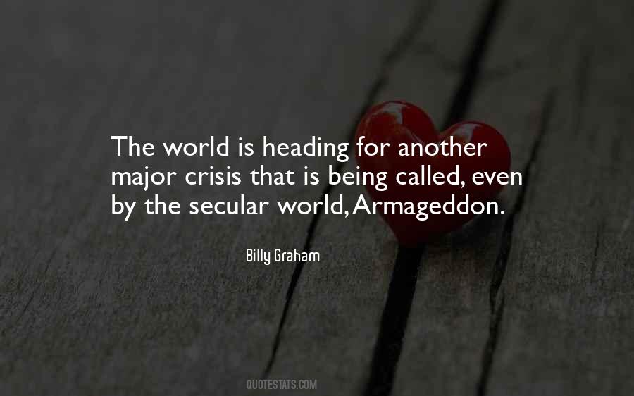 Quotes About Armageddon #179855