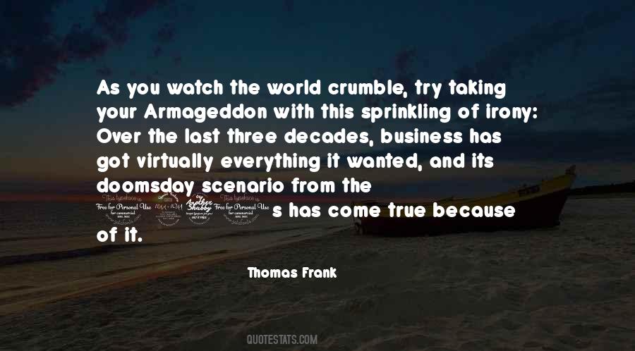 Quotes About Armageddon #381015