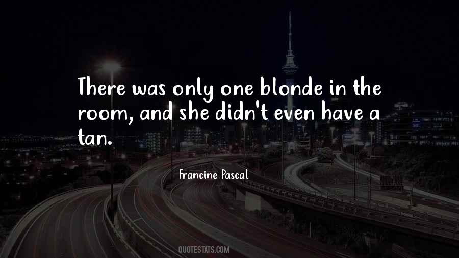 Quotes About Blondes #566670