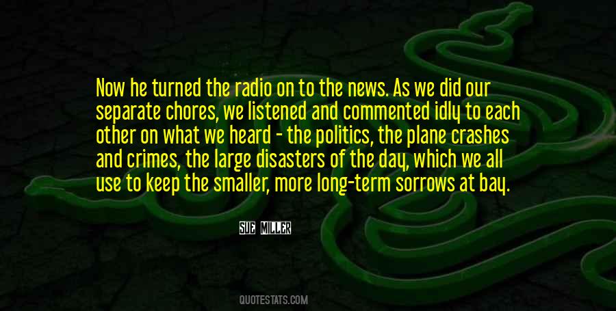 Quotes About Disasters #1348956