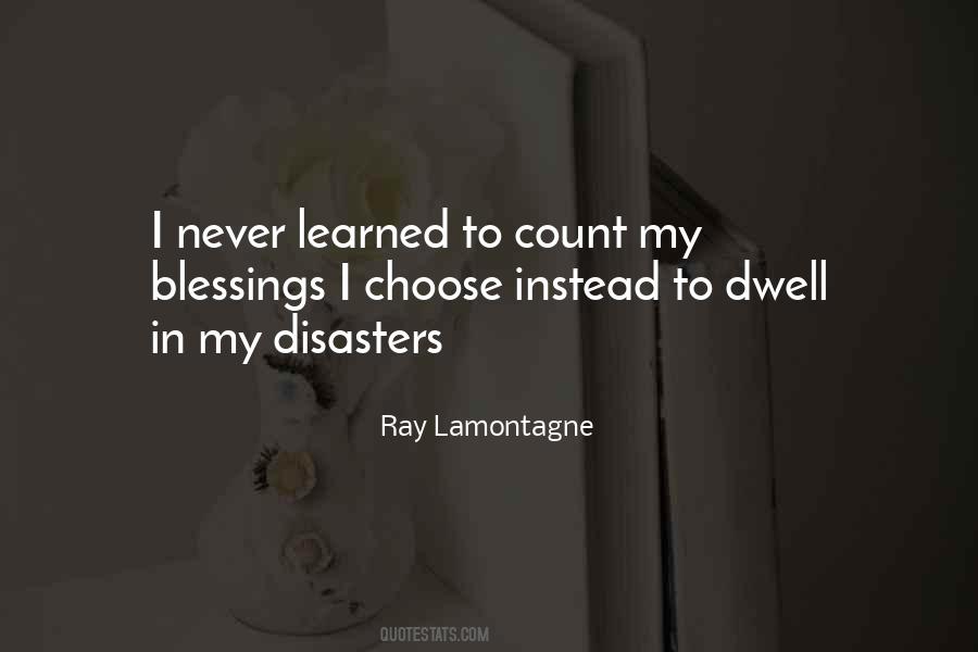 Quotes About Disasters #1684919