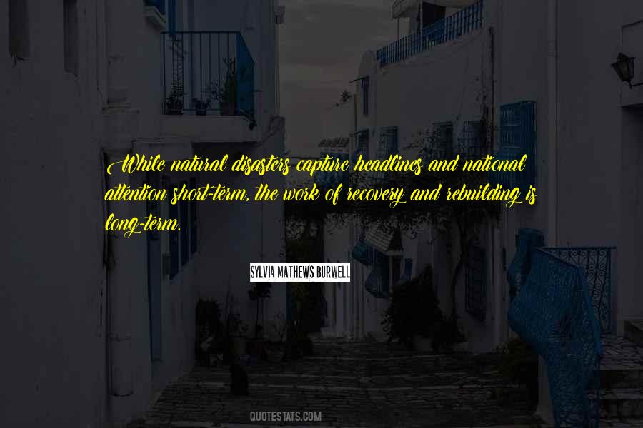Quotes About Disasters #196240 Quotes About Disasters #196240