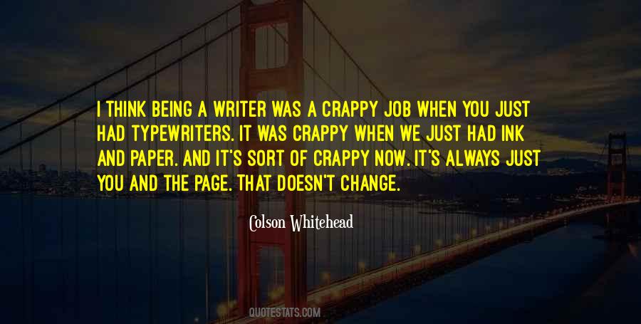 Quotes About Crappy Jobs #98886