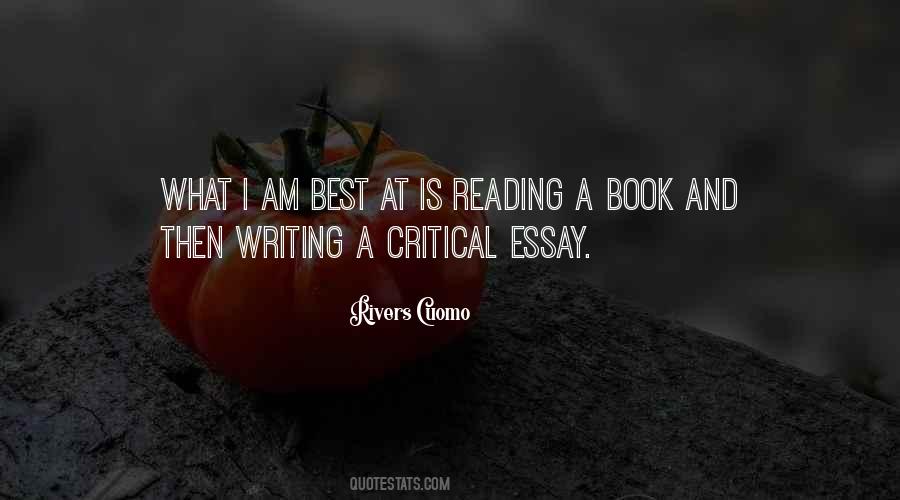 Quotes About Reading And Writing #272345 Quotes About Reading And Writing #272345
