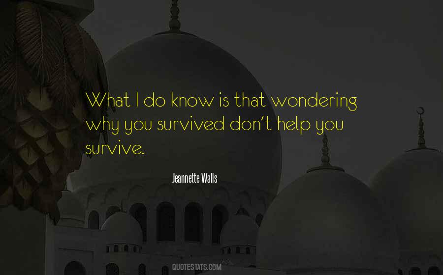 You Survived Quotes #1299995