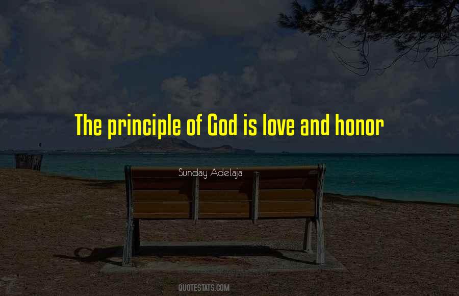 Quotes About Honoring God #1436963