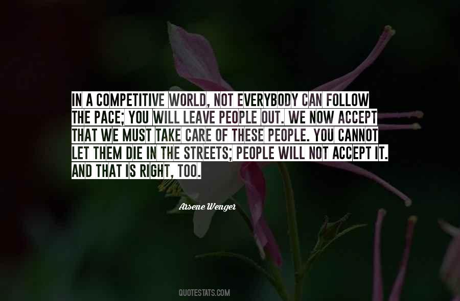 Quotes About Competitive World #1034153