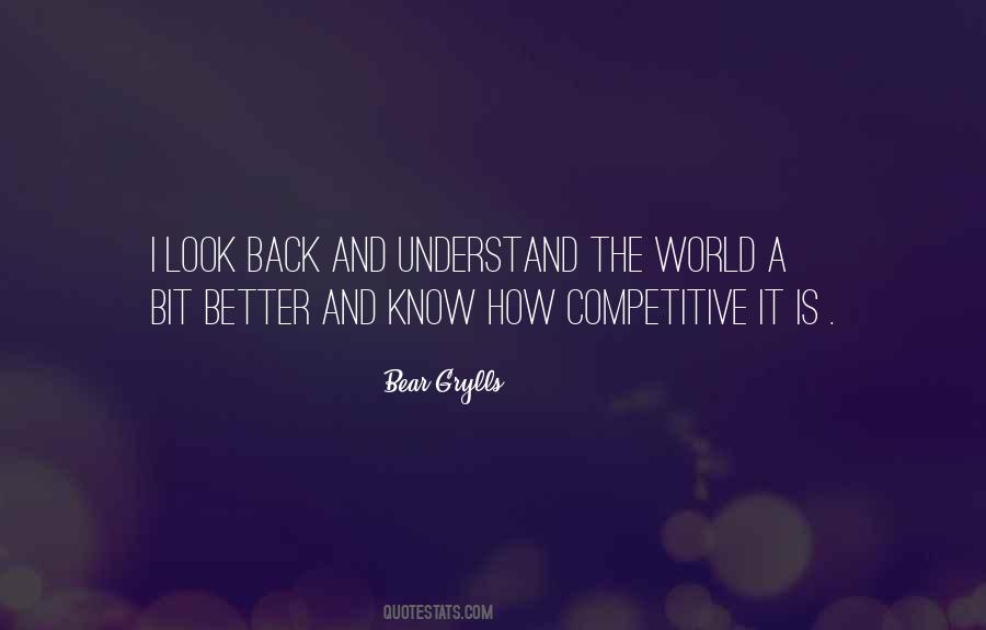 Quotes About Competitive World #1665231