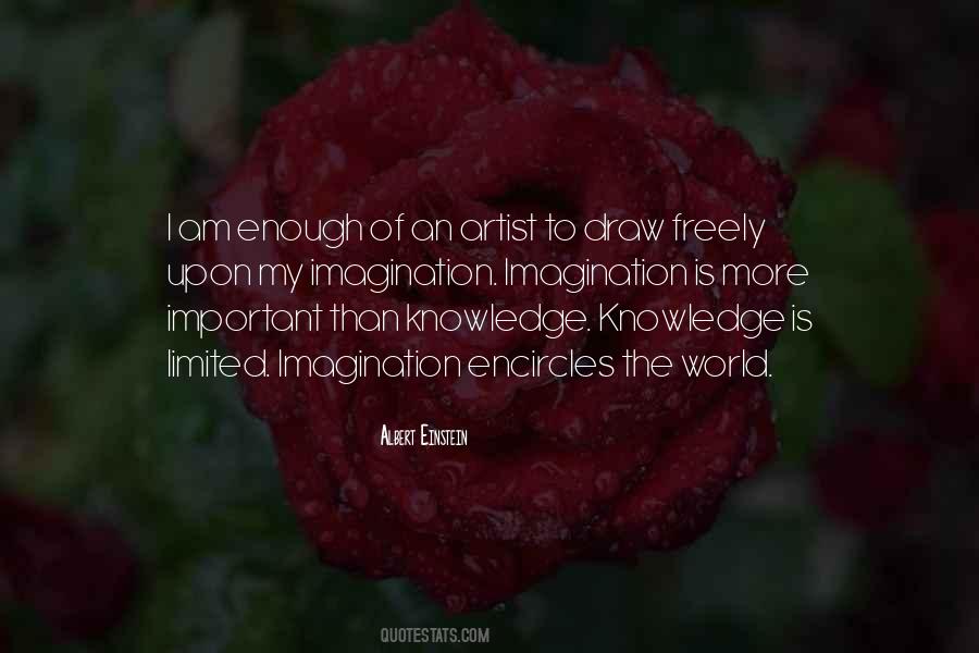Artist S Imagination Quotes #134251