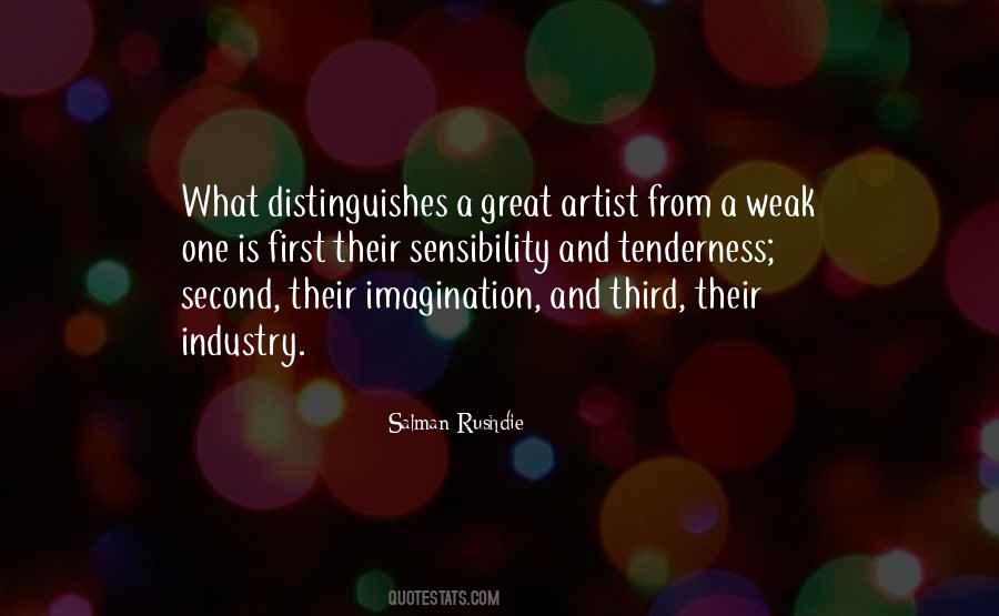Artist S Imagination Quotes #1347839