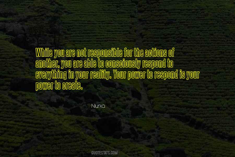 Quotes About Responsible #1771211