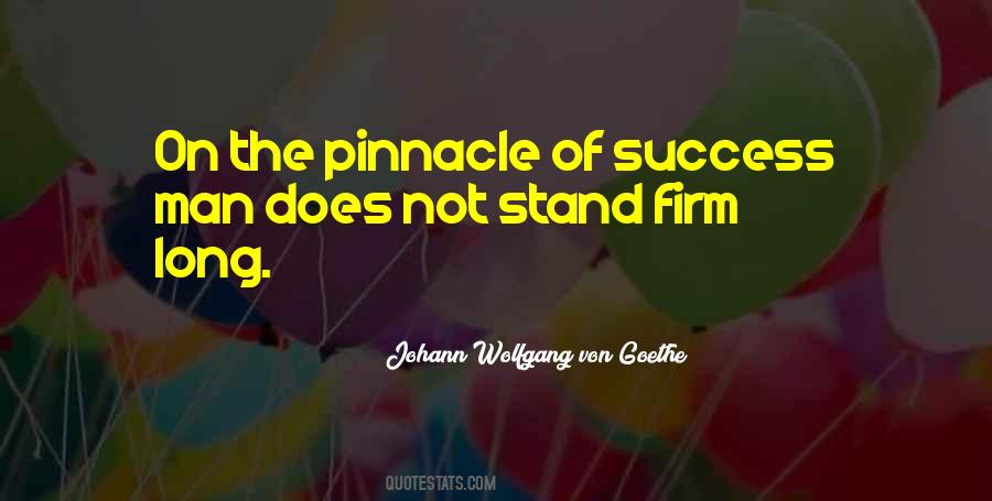 Pinnacle Of Success Quotes #107475