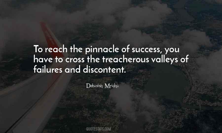 Pinnacle Of Success Quotes #361890