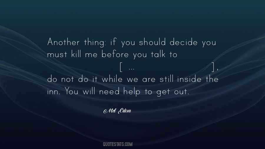 Quotes About We Need To Talk #130797