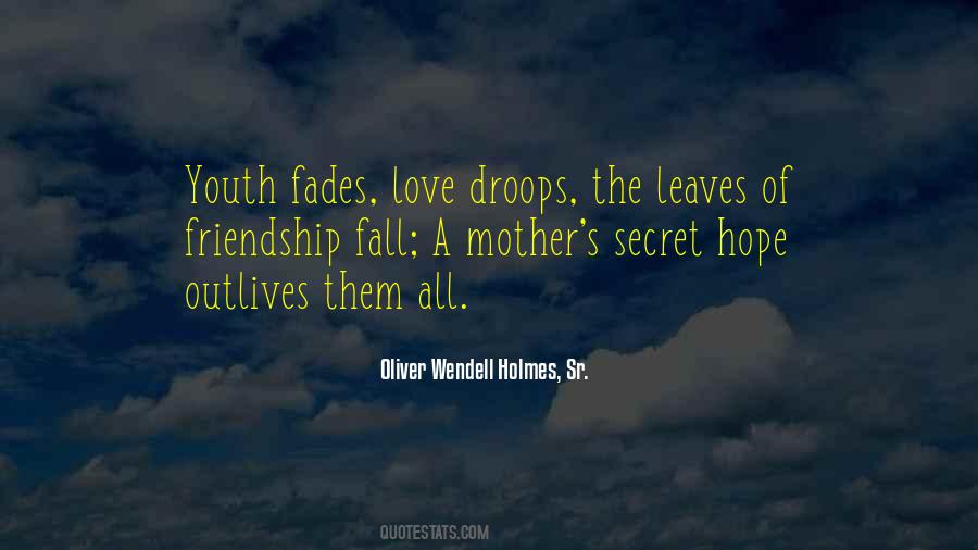 Quotes About Love Fades #1823759