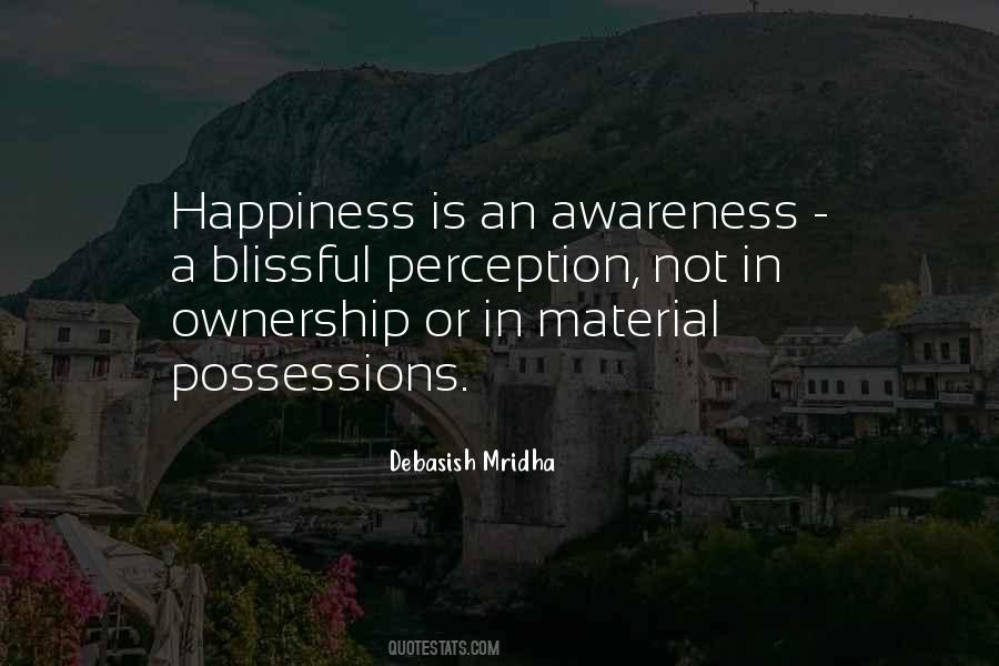Quotes About Material Possessions #1793279