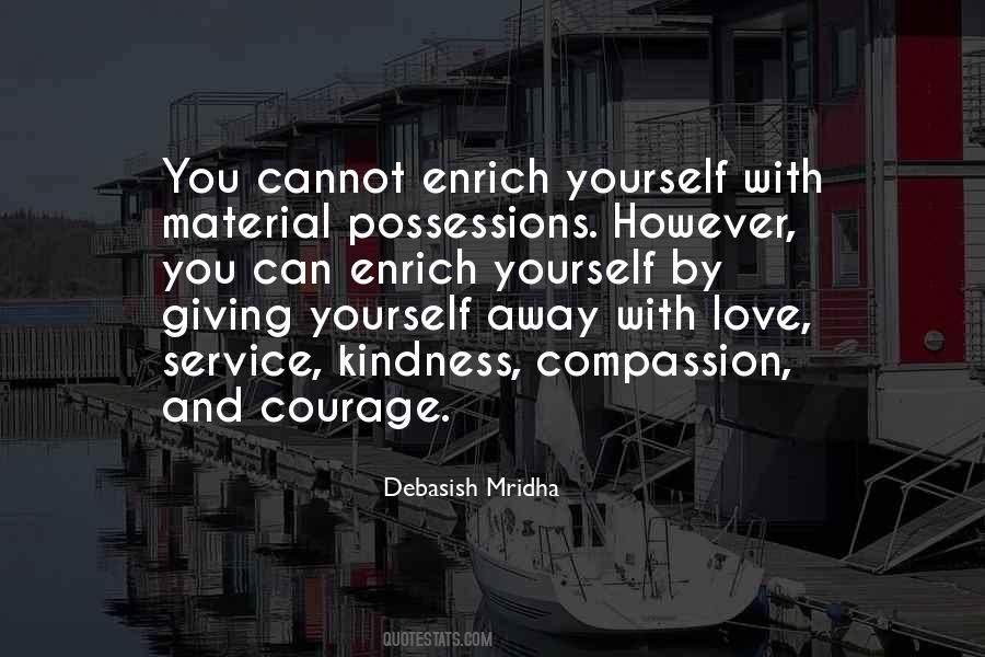 Quotes About Material Possessions #781225