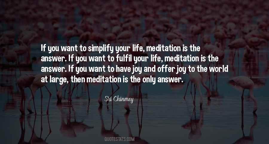 Life Is Joy Quotes #11617