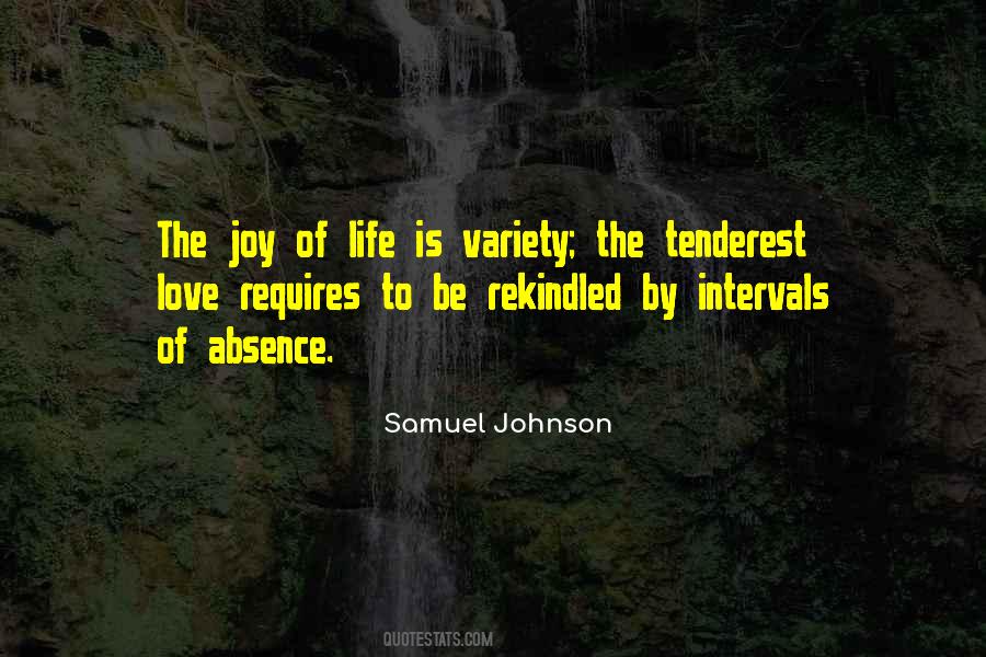 Life Is Joy Quotes #45374