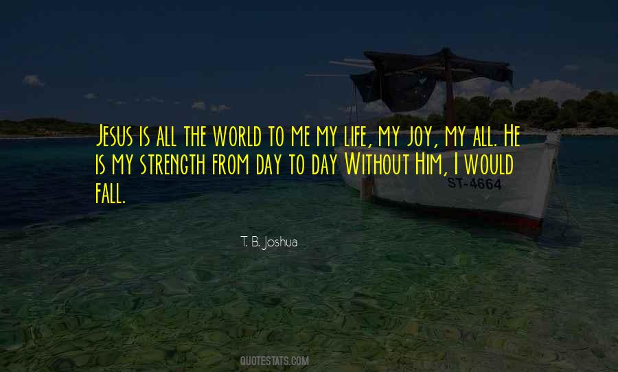 Life Is Joy Quotes #63308