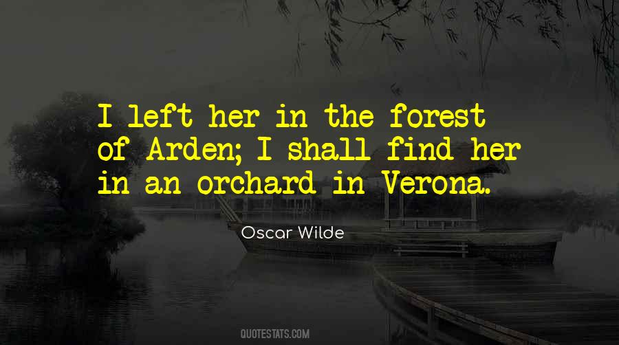 Quotes About Forest Of Arden #1715944