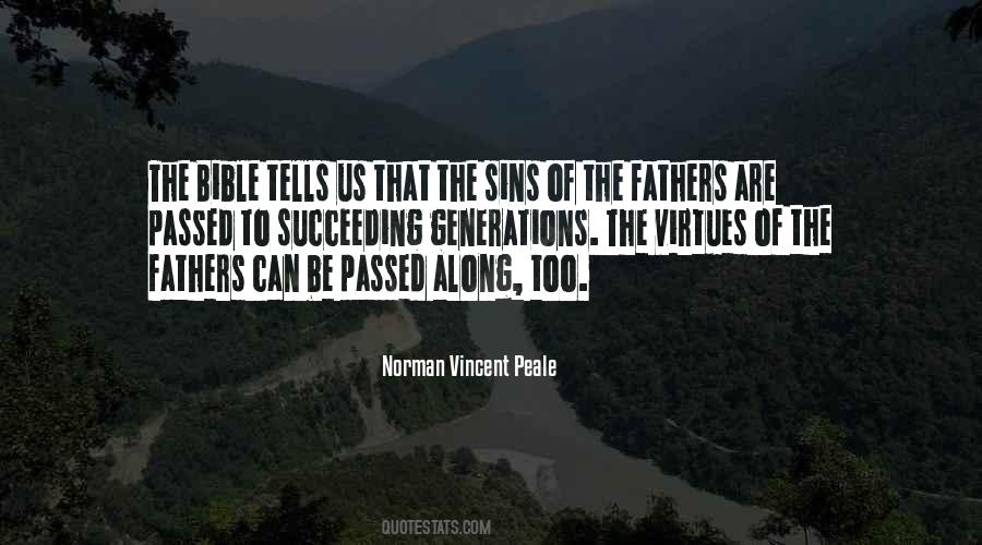 Quotes About The Sins Of Our Fathers #475223