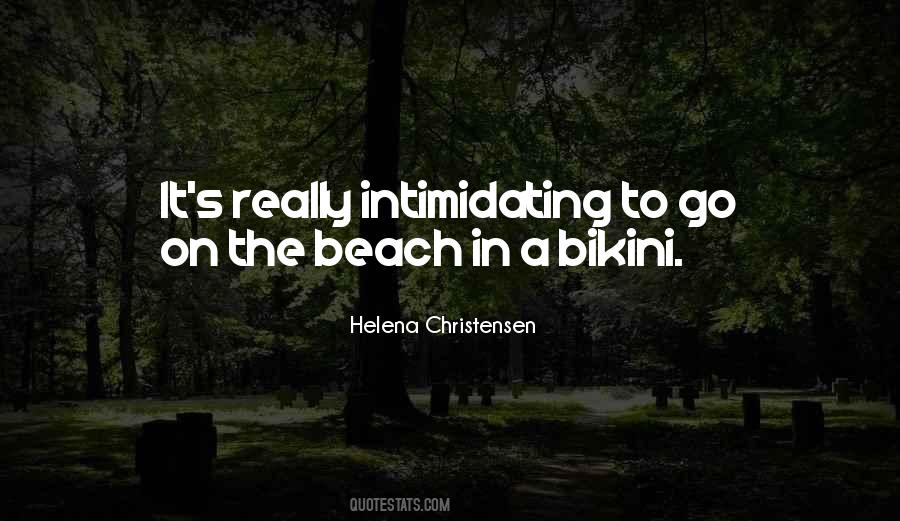 Quotes About Intimidating #1461893