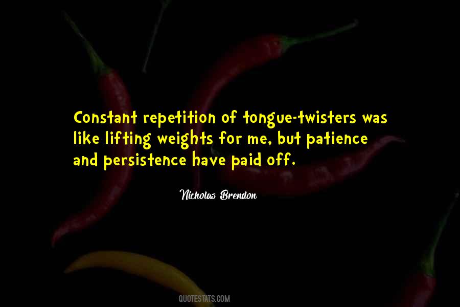 Quotes About Tongue Twisters #1829541
