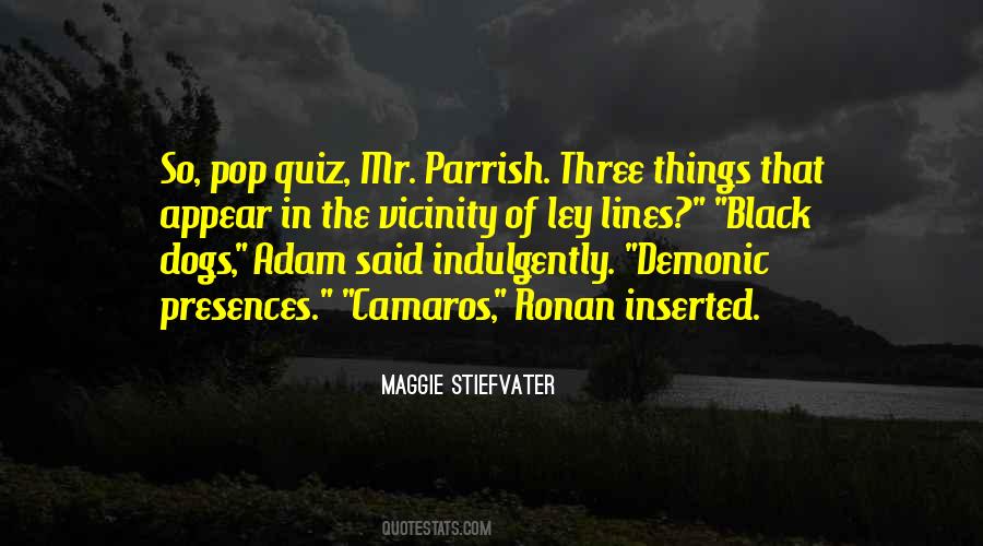 Pop Quiz Quotes #919845