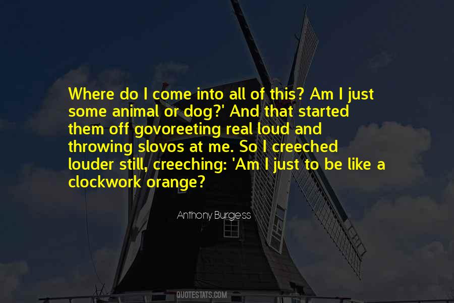 Quotes About Clockwork Orange #511006