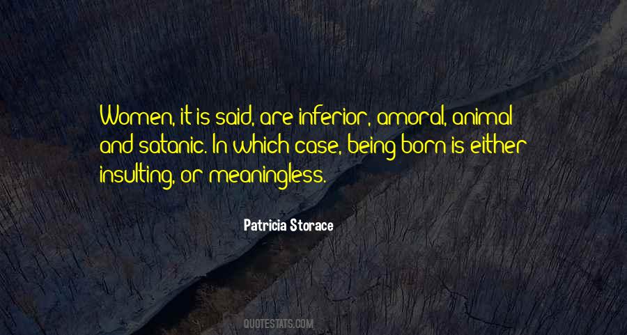 Being Born Quotes #1000677