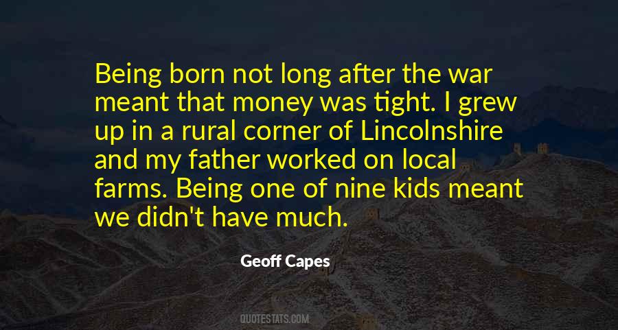Being Born Quotes #1038873